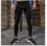 Men Running Pants Sports Tights Quick Dry Gym Crossfit Trousers Workout Tracksuit Basketball Training Long Pants Custom Logo