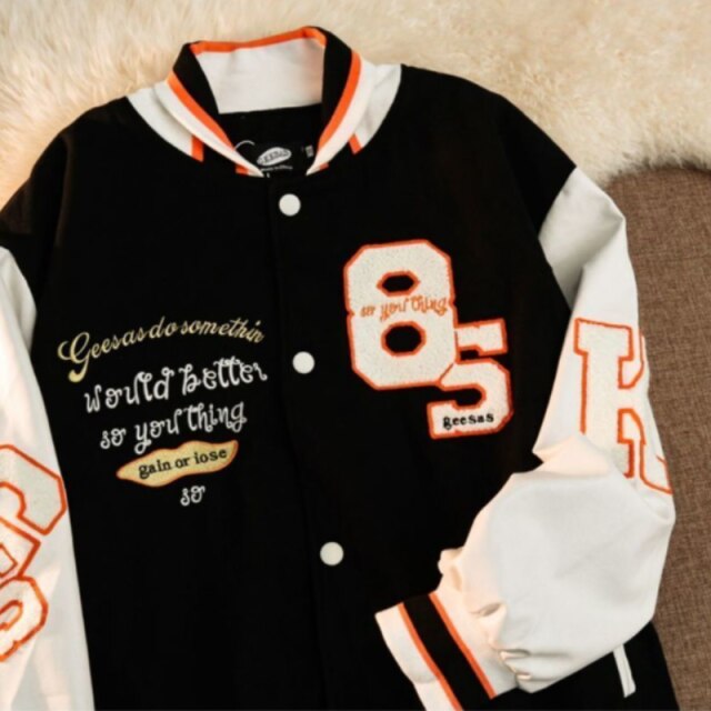 Teen fashion Jacket Baseball Bomber Female Up Jacket Women Clothing 2021 Harajuku Plus Size Streetwear Outerwear winter
